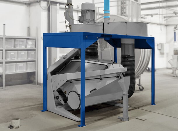 Separator de pietre  